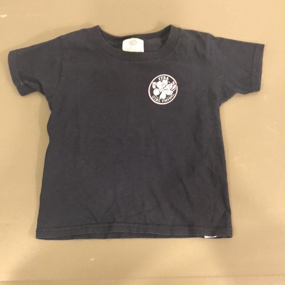 Itsa Girl Thing Blue Graphic shortsleeved t-shirt size kids medium 4T - Picture 3 of 6